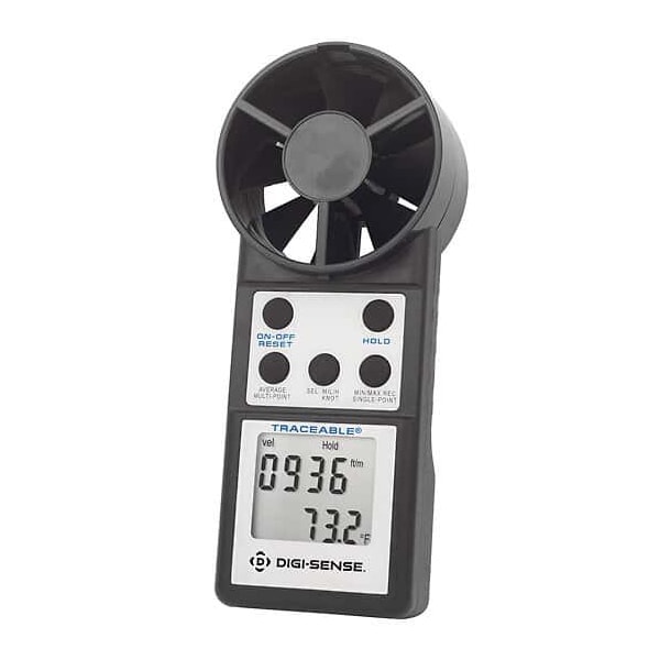 Traceable Vane Anemometer with RS-232 Ou